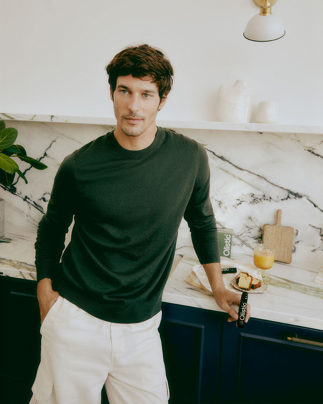 Olistic Men Hair Supplement 25 mL x 28 Ampoules 700 g (24.69 oz)