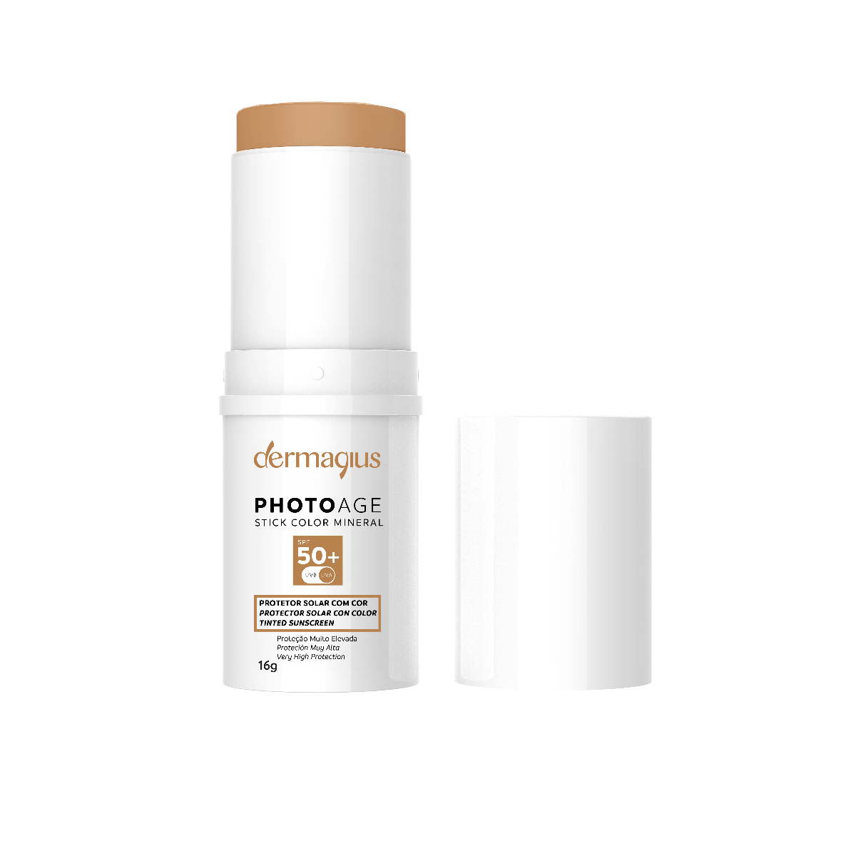 Dermagius Photoage Mineral Color Stick SPF 50+ Nude 16 g (0,56 oz)