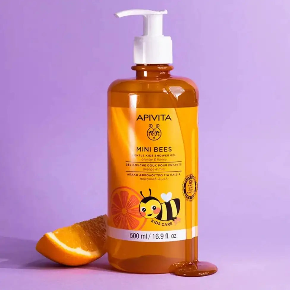 APIVITA Mini Bees Gentle Kids Shower Gel 500ml (16.9floz)