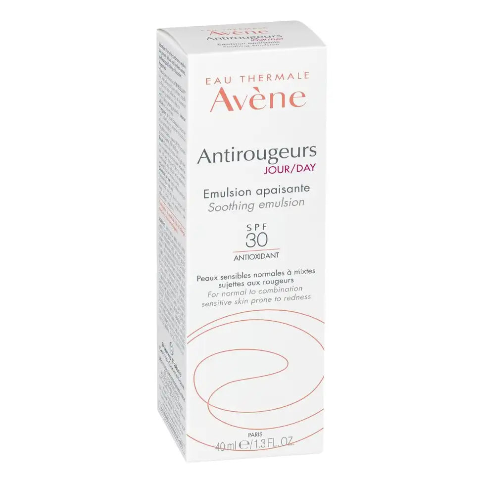 Avène Antirougeurs Day Anti-Oxydant Soothing Emulsion SPF30 40ml (1.35fl oz)