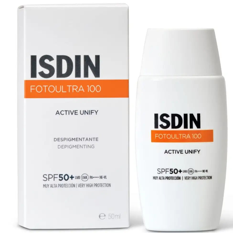 ISDIN FotoUltra 100 Active Unify Fusion Fluid SPF50+ 50ml (1.69 fl oz)