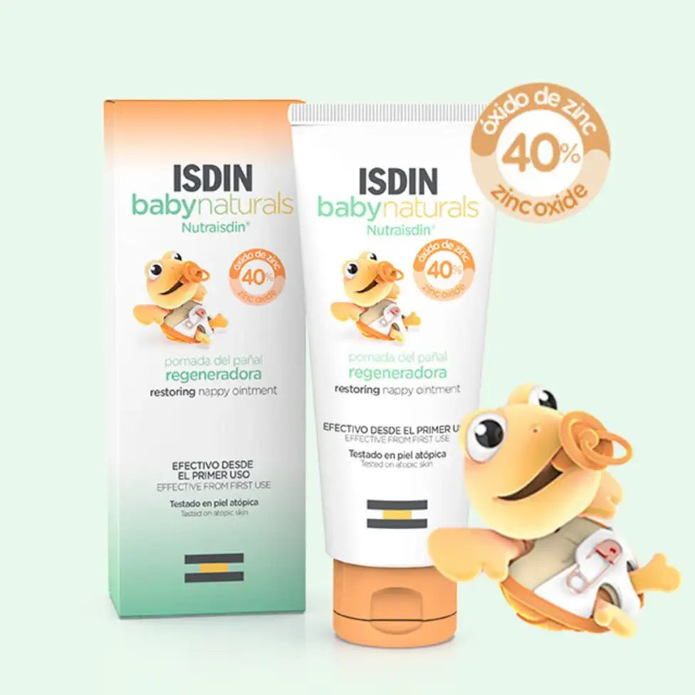 ISDIN Baby Naturals Zn40 Restoring Ointment 50ml (1.69 fl oz)