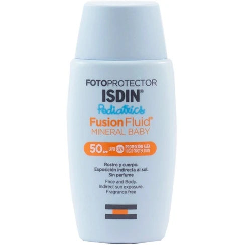 ISDIN Fotoprotector Pediatrics Fusion Fluid Mineral Baby SPF50+ 50ml (1.69fl oz)