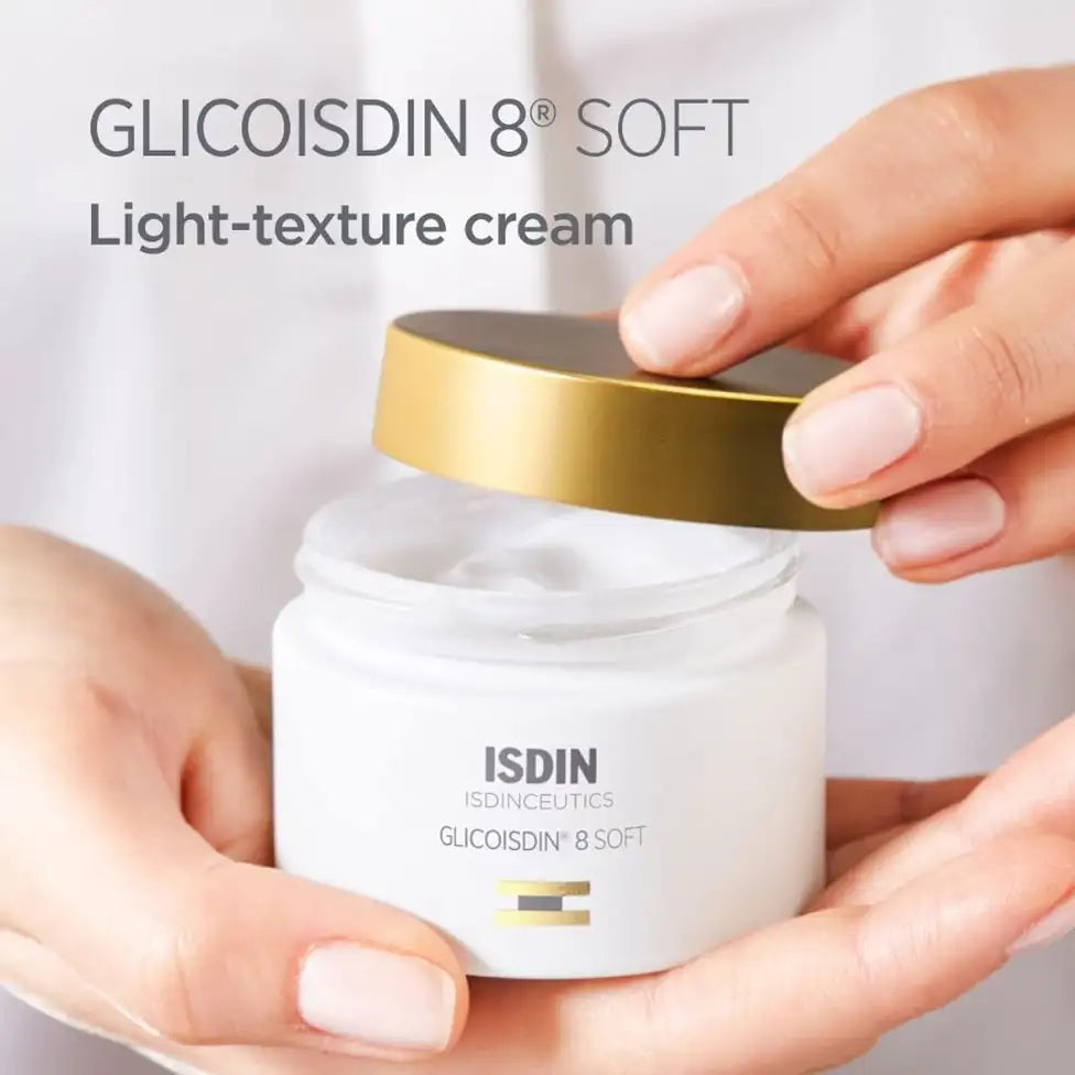 ISDINCEUTICS Glicoisdin 8 Soft Cream with Peeling Effect 50g (1.69 fl oz)