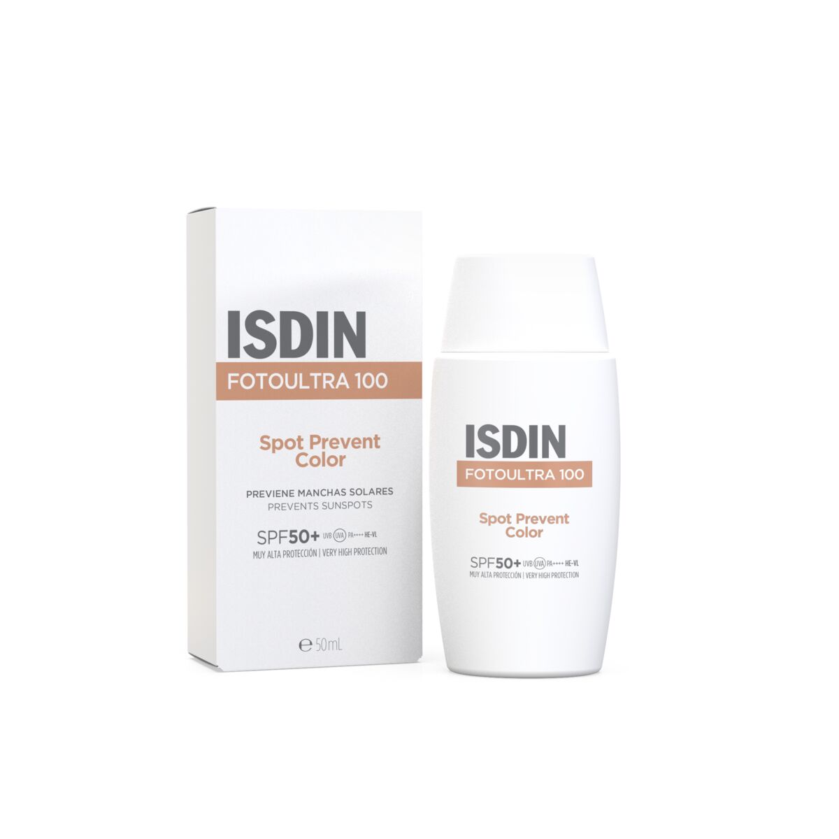 ISDIN FotoUltra 100 Spot Prevent Color Sunscreen SPF50+ 50ml (1.69 fl oz)