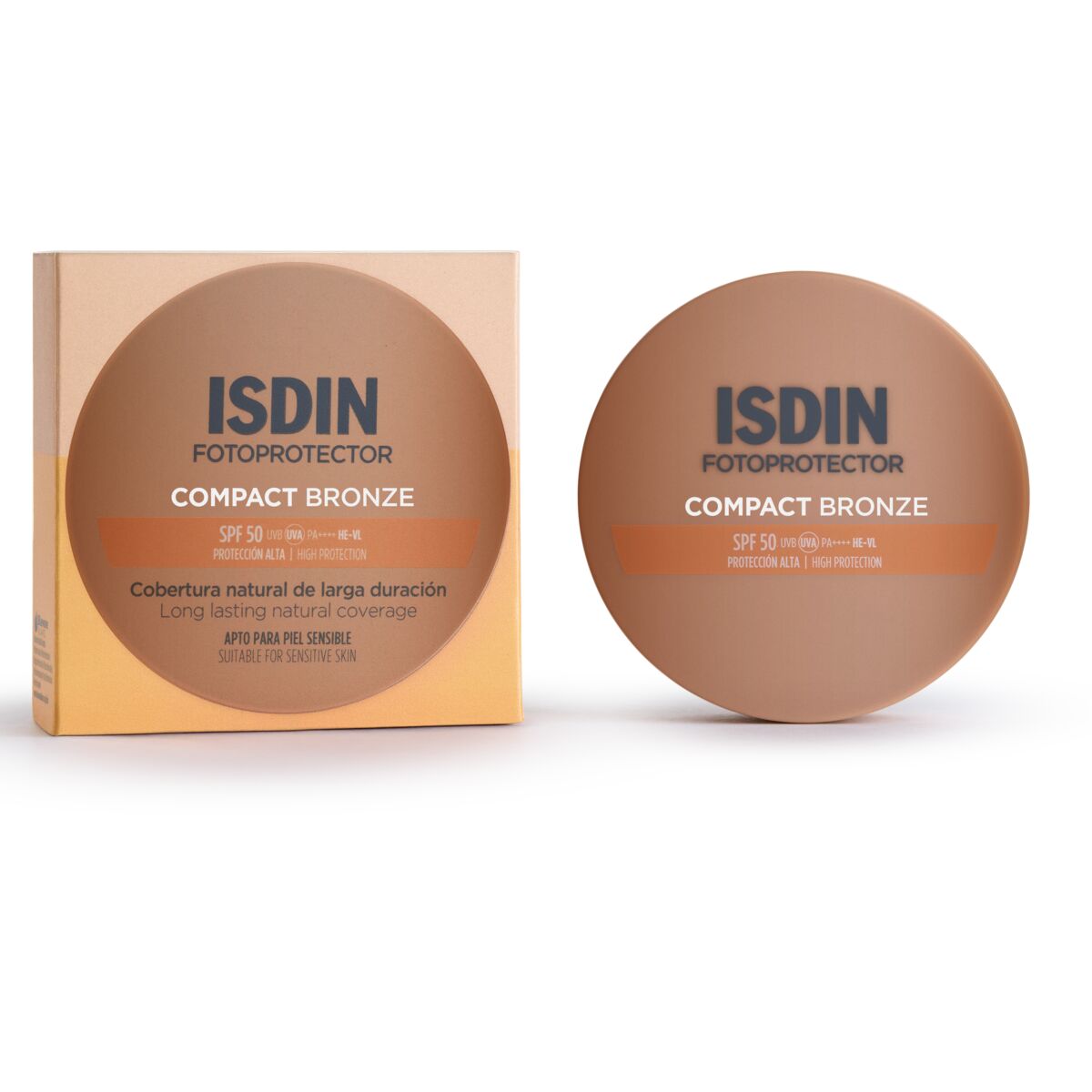 Fotoprotector Compacto ISDIN FPS 50+ Color Bronce 10 g (0,35 oz)