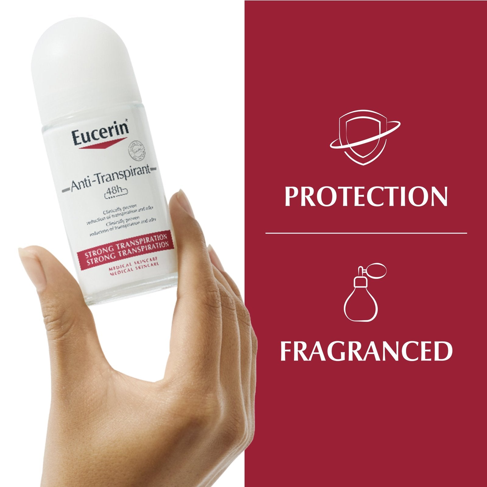 Eucerin Anti-Transpirant 48h Roll-on 50 ml (1,69 fl oz)